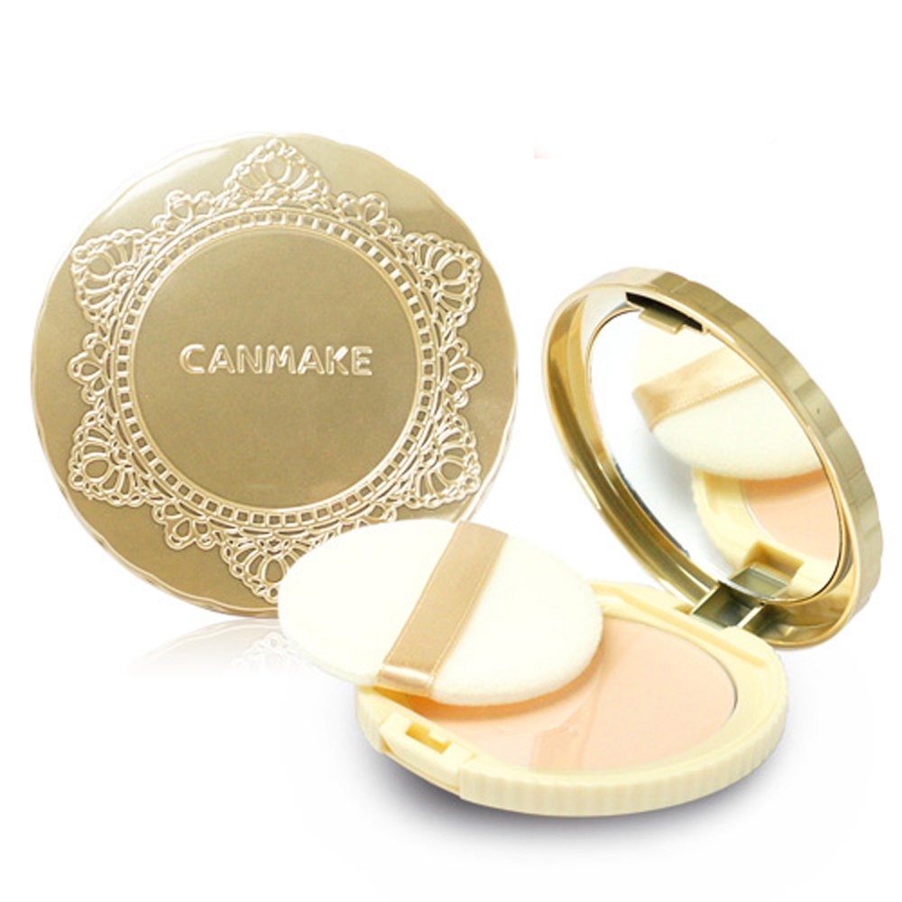 《CANMAKE》棉花糖蜜粉餅-MO明亮膚色