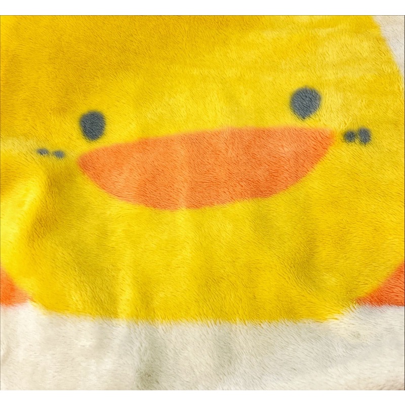 黃色小鴉毛毯（二手）