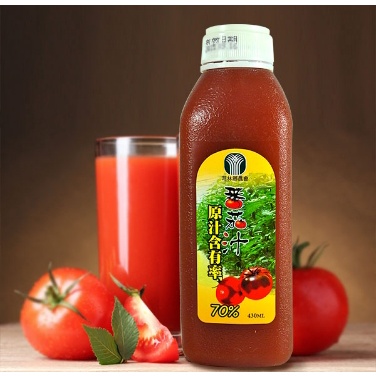 芎林農會特選番茄汁&gt;沒有防腐劑及人工色素