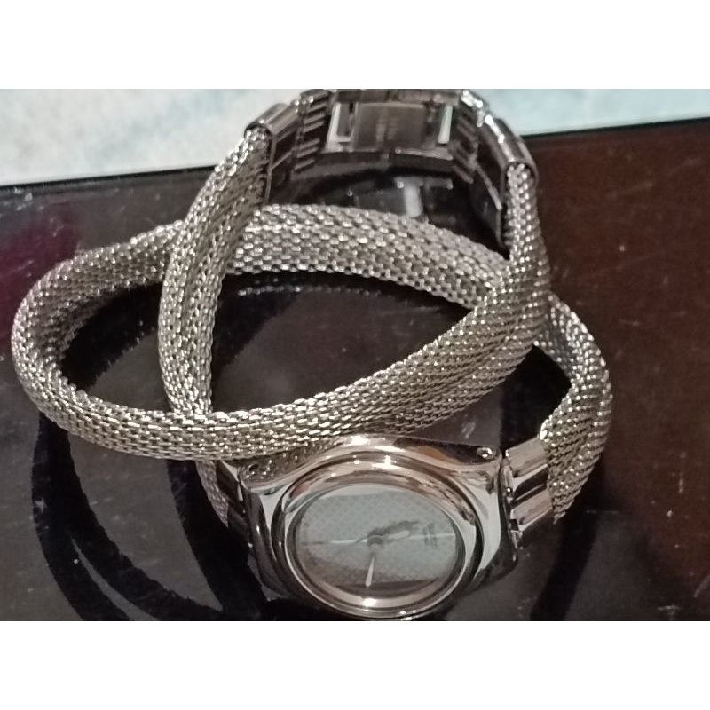 Swatch 經典手鍊錶 全不鏽鋼/非機械錶