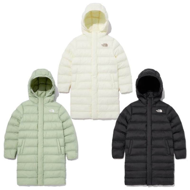 正品🇰🇷韓國代購《THE NORTH FACE》兒童球形羽絨長版外套 /保暖/戶外/露營外套 520服飾社區