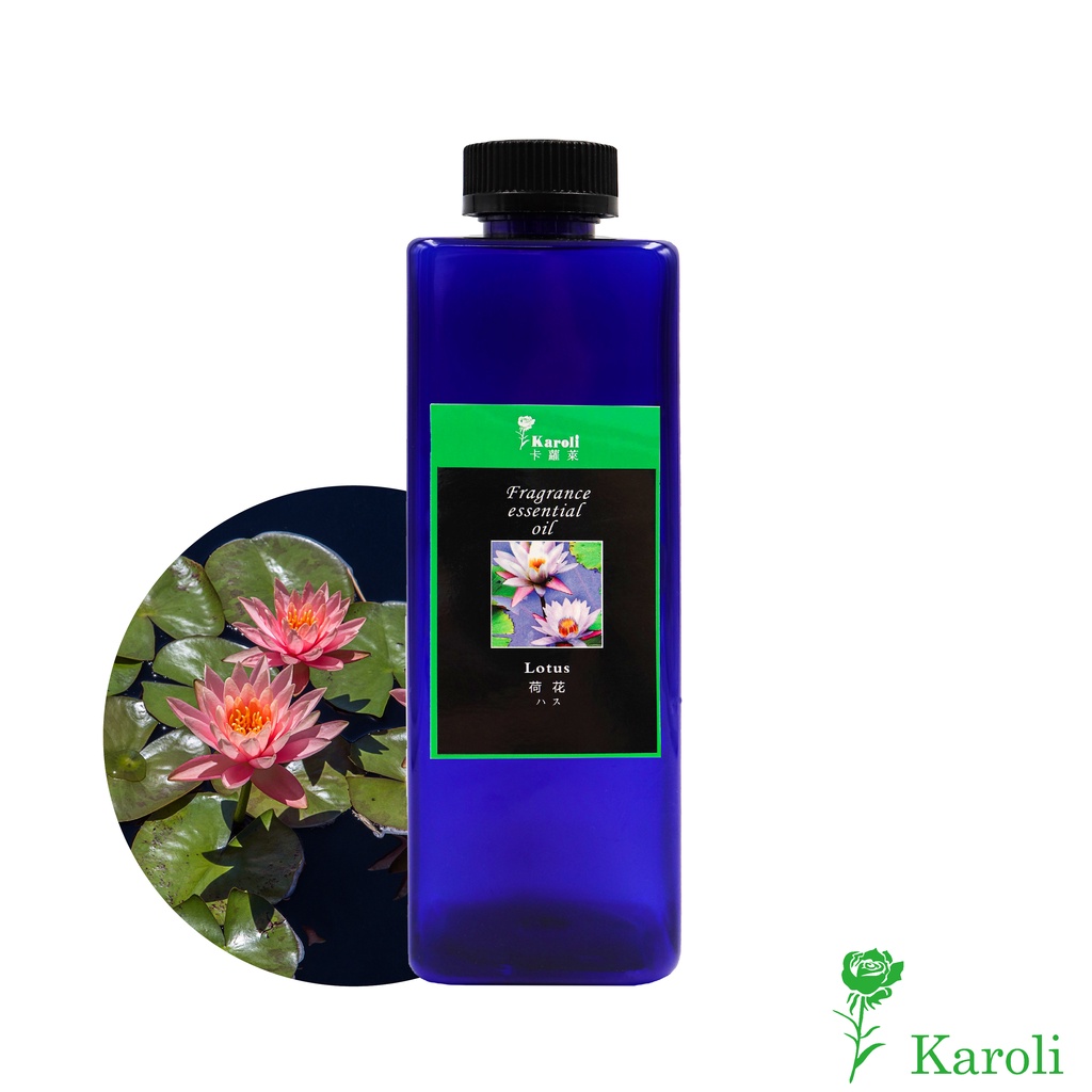 【Karoli卡蘿萊】荷花  超高濃度水竹精油 500ml補充液 擴香竹專用 室內香氛/居家香氛/香氛噴霧/香薰/擴香