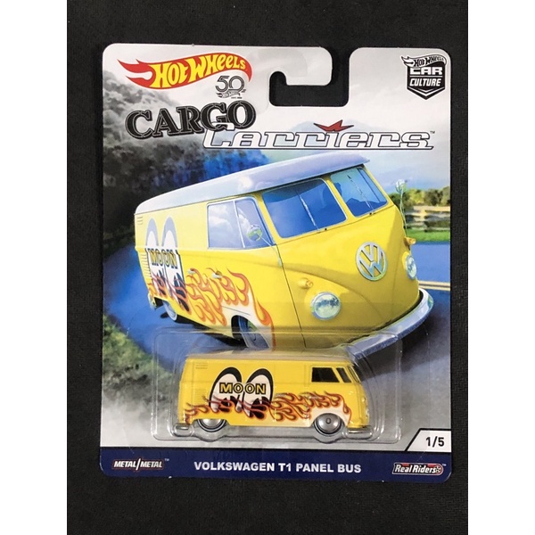 風火輪 hot wheels 汽車文化 福斯 Volkswagen t1 panel bus 麵包車 精裝 膠胎