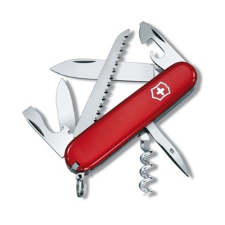 VICTORINOX 瑞士維氏Camper 13功能野營者瑞士刀 91mm -紅 VICT-1.3613*庫存出清*