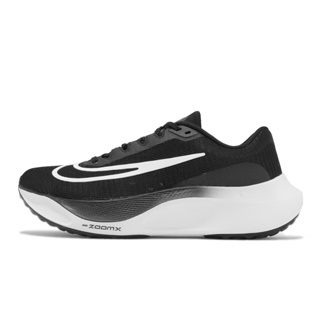Nike 慢跑鞋 Zoom Fly 5 黑 白 厚底 避震 男鞋 路跑 運動鞋【ACS】 DM8968-001