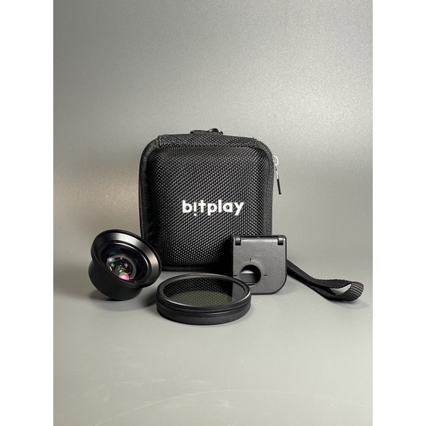 bitplay HD高階廣角鏡HD Wide Angle Lens+ AllClip通用鏡頭夾+ M52偏光濾鏡+防撞盒