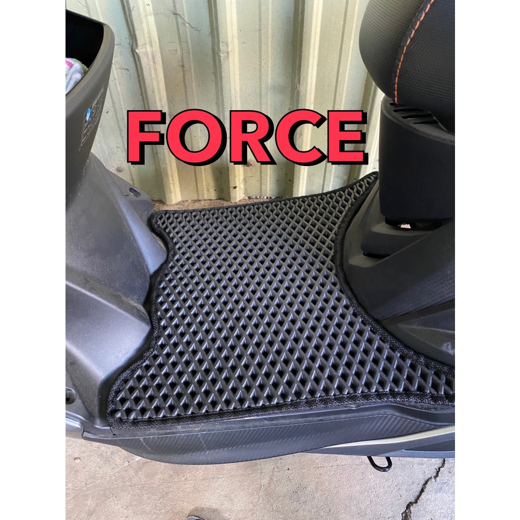 【洗車樂】FORCE 機車踏墊 排水踏墊 腳踏墊 蜂巢踏板 排水腳踏 防刮腳踏板 不積水 免鑽孔 機車 踏墊