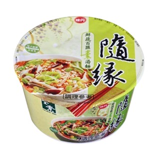 ＊🎉上氣商品快速出貨🎉隨緣 鮮蔬百匯素湯麵 78g（碗）