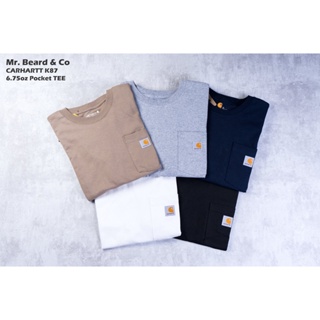 【MBC】Carhartt K87 6.75oz 美國卡哈 高磅 寬鬆 素面 口袋短T