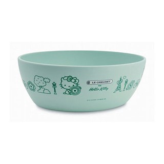 7-11 LE CREUSET KITTY 餐碗 綠色款