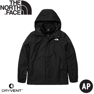 【The North Face 男 DV防水兩件式刷毛外套/AP《黑色》】7W7T/防風外套/保暖外套/登山