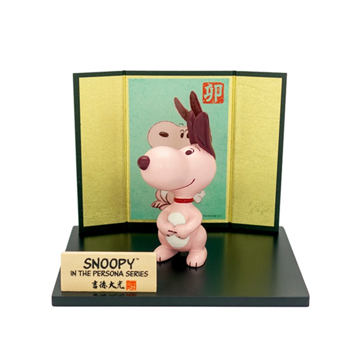 現貨- 日本 吉德大光 史努比兔年擺設 卯年限定 snoopy PEANUTS 送禮 交換禮物