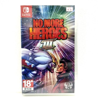 任天堂 NS Switch 英雄不再3 NO MORE HEROES 3 中文版 【全新沒拆特價】