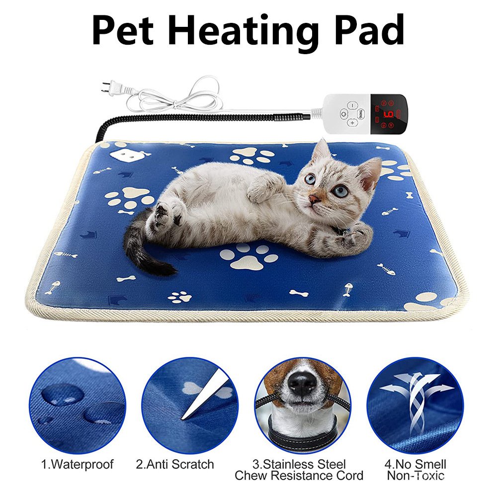 電熱毯 寵物 寵物電熱毯 寵物電毯 貓電熱毯 寵物電熱毯加熱墊防水110V澳規美電熱墊貓狗取暖器