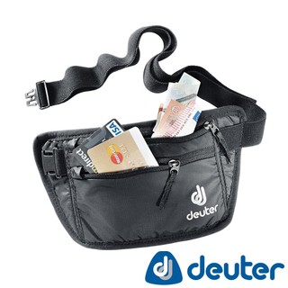 【deuter 德國】BELT I 防盜隱藏式腰包證件收納(3910216 黑)