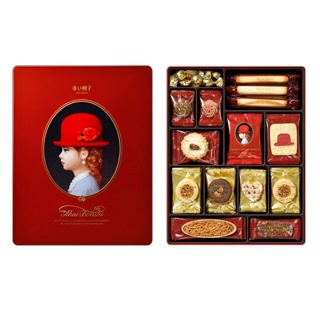 【紅帽】日本零食 Tivolina 紅帽子喜餅禮盒(紅帽/藍帽) 紅店到店最多四盒