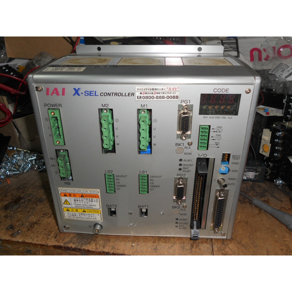 IAI 控制器 XSEL-J-2-400I-200I-N1-EEE-2-2 400W 驅動器 (d2)