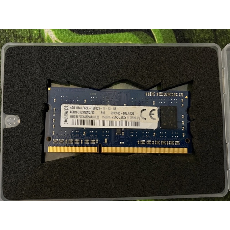 [二手] 金士頓DDR3 4G 筆電記憶體