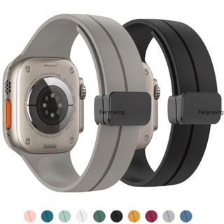 2022 Newst 磁性錶帶適用於 Apple watch Ultra 2 錶帶 49MM 44mm 45mm 40m