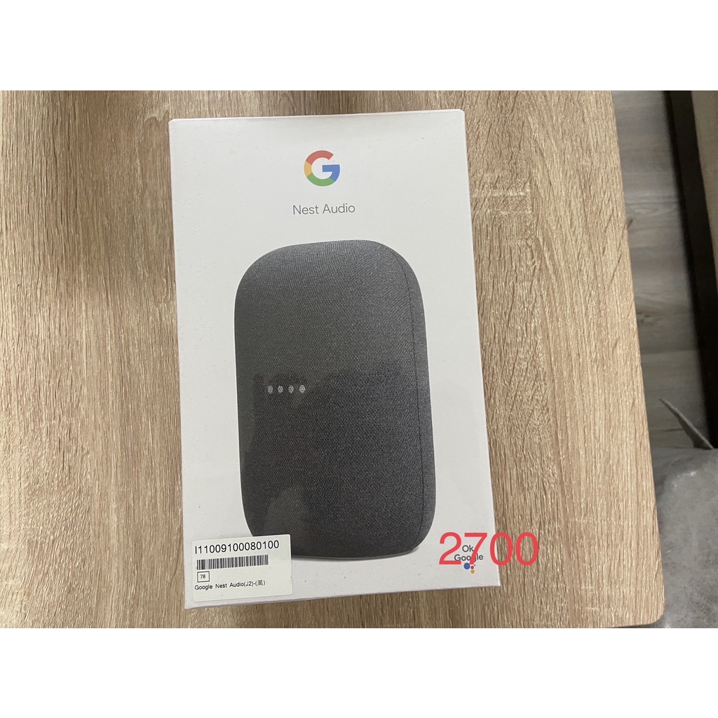 Google Nest Audio J2 智慧語音音箱 智能語音音箱 語音指令 google助理