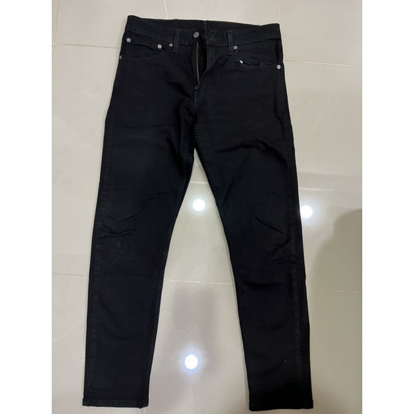 Levis 512 Taper Flex 牛仔褲 W31 L30 黑 素