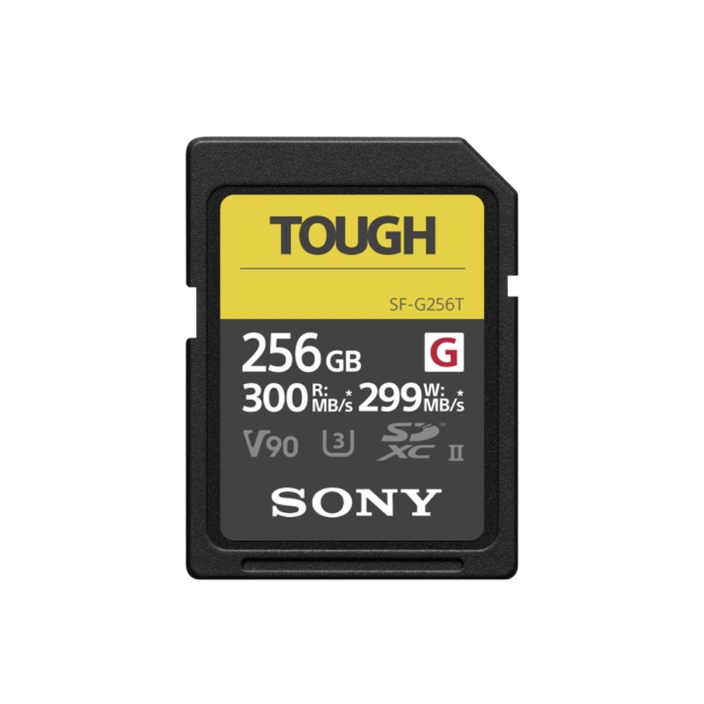【SONY 索尼】SF-G256T SD記憶卡 256G 支援4K攝影 (公司貨)