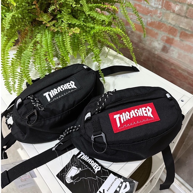 {XENO} 全新正品 THRASHER Waist Bag S 胸包 腰包 斜背包 現貨