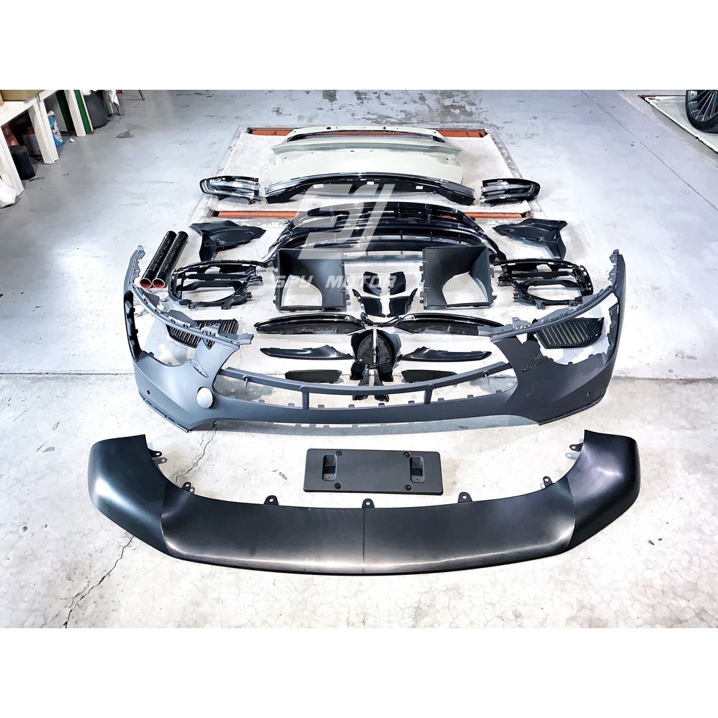 【SPY MOTOR】Porsche Macan SD樣式前保桿總成 雙槓燈 原廠PP材質