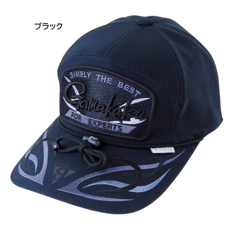 浩海釣具 GAMAKATSU 22新款 GM-9896 GORE-TEX 日本製 防風 潑水 透濕氣 釣魚帽 帽子