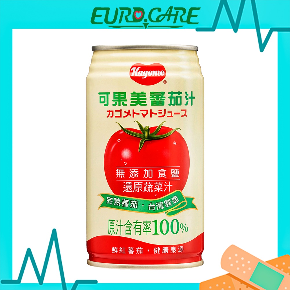 🔥現貨熱銷🔥可果美 100%蕃茄汁(無鹽) 340ml/罐 可果美番茄汁 無添加食鹽