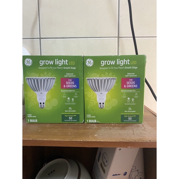 GE Lighting Grow Light  植物燈泡 全光譜 32 瓦 植物燈 E27