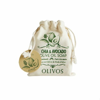 [OLIVOS奧利芙的橄欖]西班牙鼠尾草(奇亞籽)酪梨 超高含量86%初榨橄欖油手工皂(24H出貨附發票)1