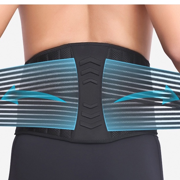 aolikes 彈簧護腰 加壓強化板護腰 護腰護具 工作腰帶 寬腰帶 工作護腰 護腰帶 護具運動 塑腹帶