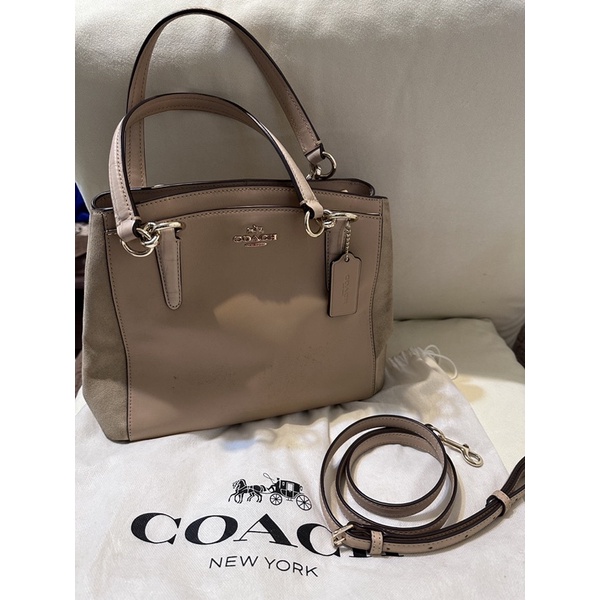 二手精品 coach斜背包