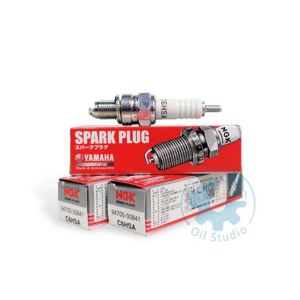 《油工坊》YAMAHA 山葉原廠 NGK C6HSA / C7HSA 火星塞 短牙 JOG SWEET 100化油車適用