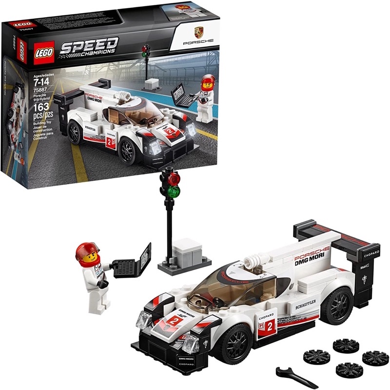 ®️樂高 LEGO®︎ 75887 ⚠️二手 SPEED 系列 Porsche 919  保時捷 二手