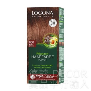 德國 Logona 諾格那 天然植萃增色粉 - 堅果褐色 100g (LN104)