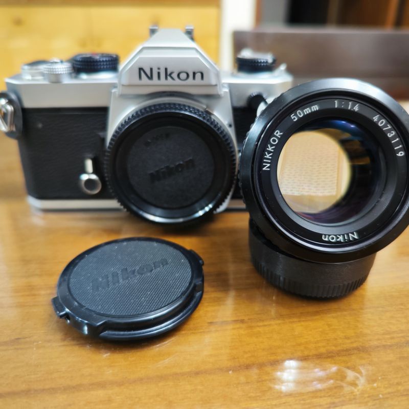 Nikon Fm 漂亮銘機+ 50mm F1.4 Ai 標準人像大光圈