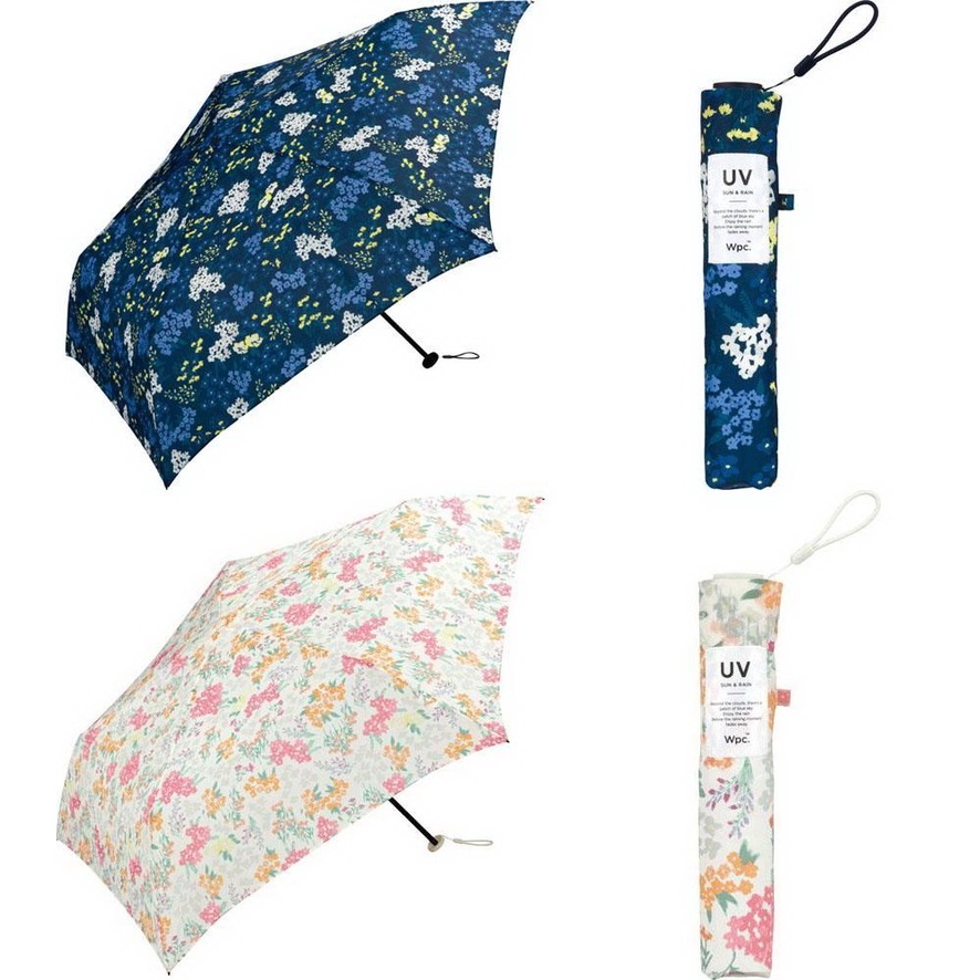 【太郎嚴選】 現貨 日本 WPC w.p.c 超輕量 小型 折傘 花朵 晴雨兩用 洋傘 陽傘 抗UV 折疊傘 雨傘 輕量