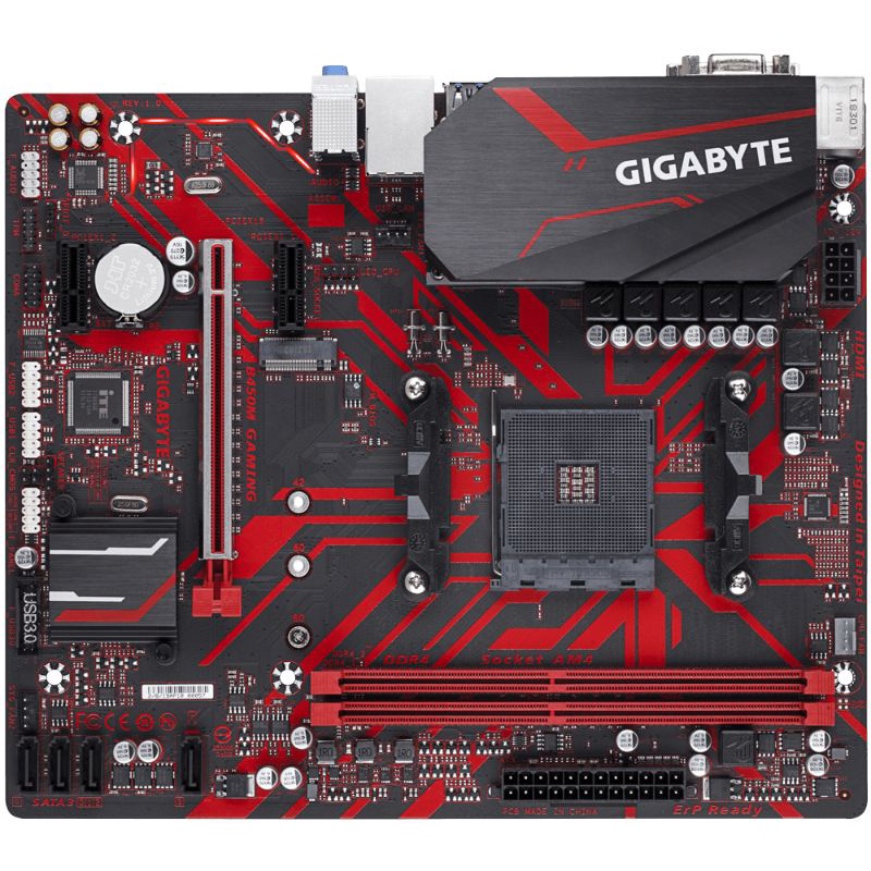 GIGABYTE 技嘉 B450M Gaming AMD AM4 電競主機板 二手良品