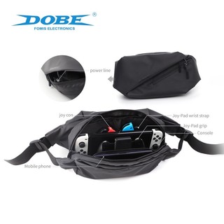 DOBE NS SWITCH OLED 通用 主機包 包包 側背包 腰包 收納包