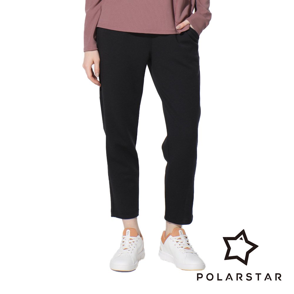 【PolarStar】女 休閒針織保暖褲『深藍』P22952