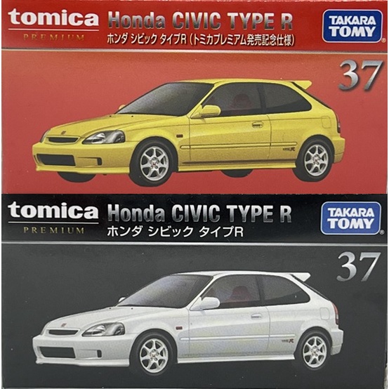 ～阿元～ Tomica 黑盒 NO.37 Honda Civic Type R 初回 多美小汽車 正版 贈收納膠盒