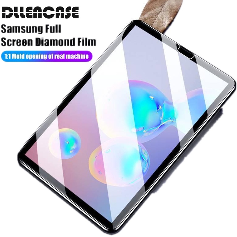SAMSUNG Dllencase 鋼化玻璃膜適用於三星 Galaxy Tab S6 S7 S5e S4 平板電腦屏幕保