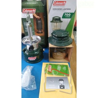 現貨全新未點火coleman 美國 KEROSENE 639c 煤油汽化燈+原廠黑色收納硬盒...(含稅發票價)