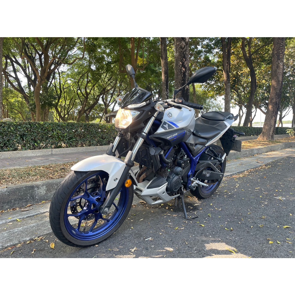 YAMAHA MT-03二手檔車中古車配合全額.超額.學生貸款強力過件白牌黃牌紅牌仿賽街車大型重機滿18即可辦理