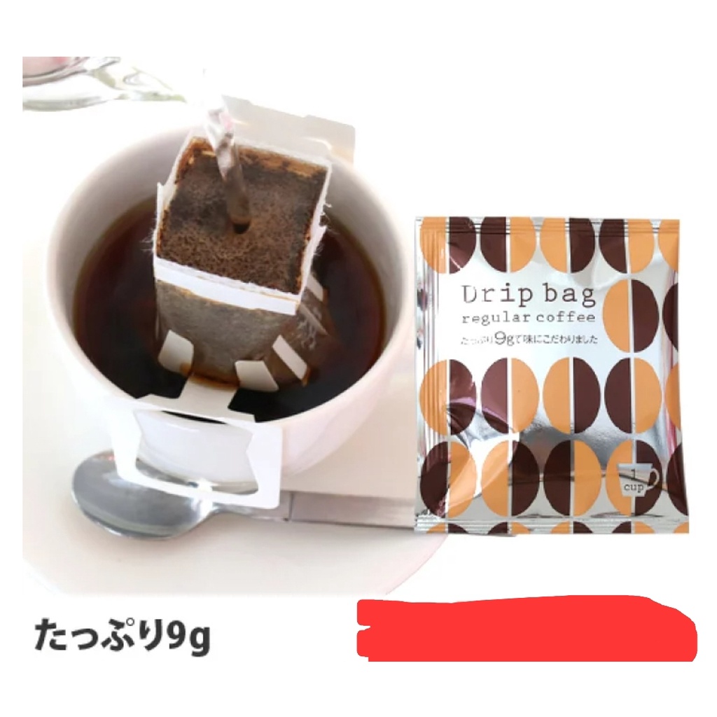 【現貨】日本 Drip bag 每日濾掛式咖啡 9g ドリップパック コーヒー 包裝袋貼紙