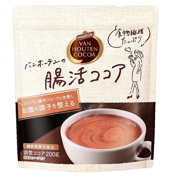 *現貨*Na日本代購 Van Houten Cocoa 牛奶可可粉 72%可可粉 腸活可可 快眠可可 沖泡 巧克力