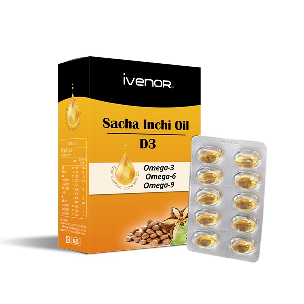 (保健屋)ivenor 印加果油+D3軟膠囊5盒(30粒/盒) 印加果油