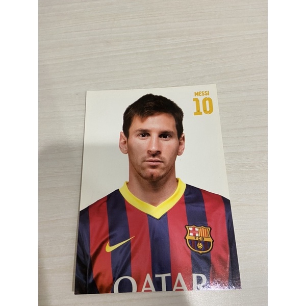 梅西Messi 明信片-購自西班牙